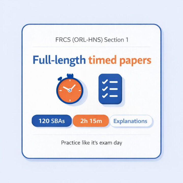 FRCS Section 1 Mock Papers
